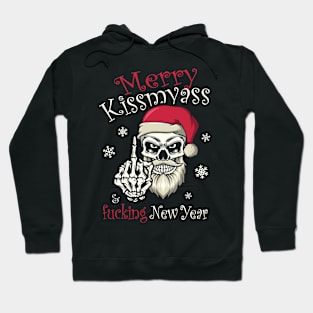 Merry Kissmyass & fucking New Year Hoodie